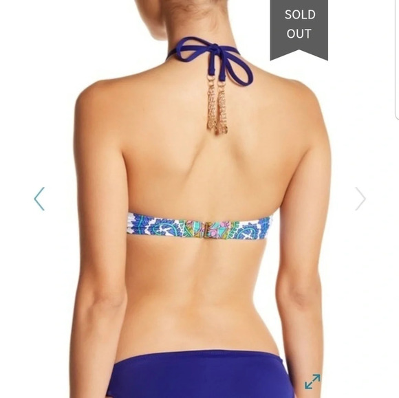 Trina Turk Women's Bikini Top 4 - Picture 2 of 8